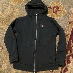 Nike Jordan black full zip hoodie, youth medium